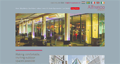 Desktop Screenshot of alfrescoheaters.com